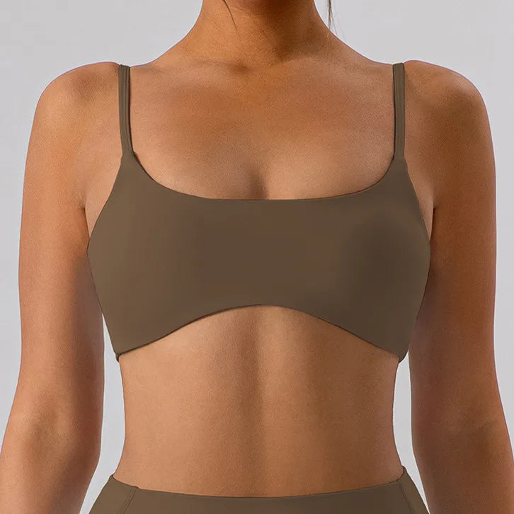 2PCS Women’s Yoga Set with Sport Bra and Mini Shorts - Ideal for Gym & Running