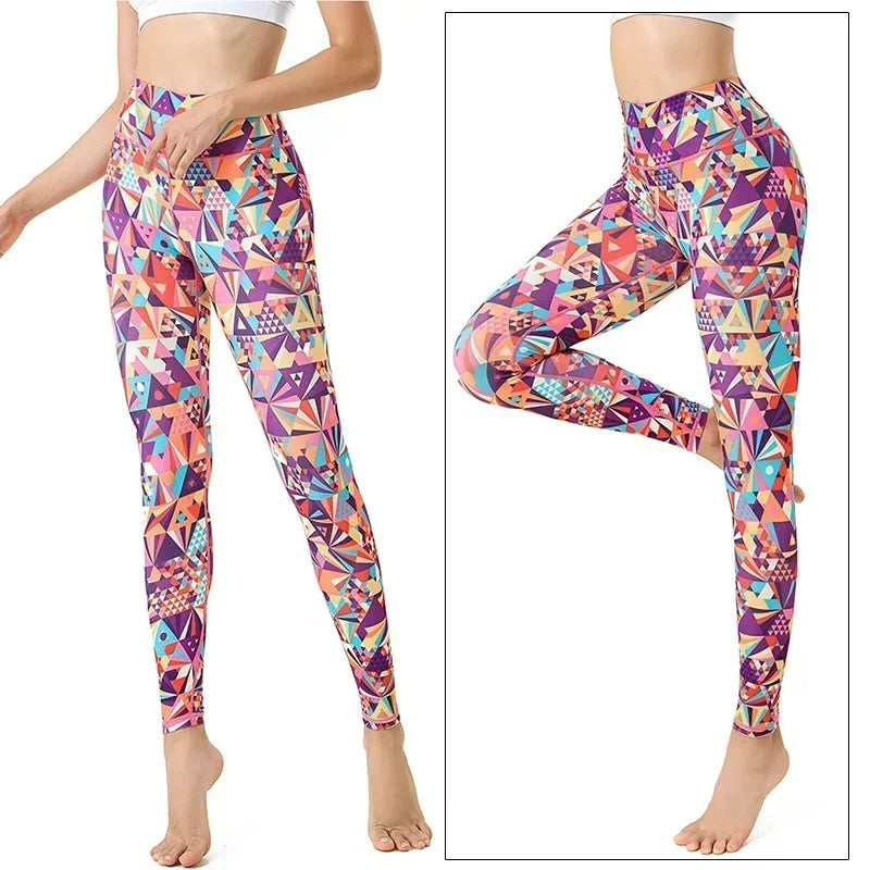 High Waist Tummy Control Yoga Leggings for Women