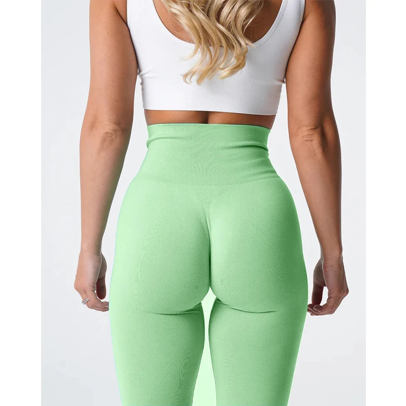 Pro Seamless Scrunch Butt Leggings – High-Waist Workout Tights for Women