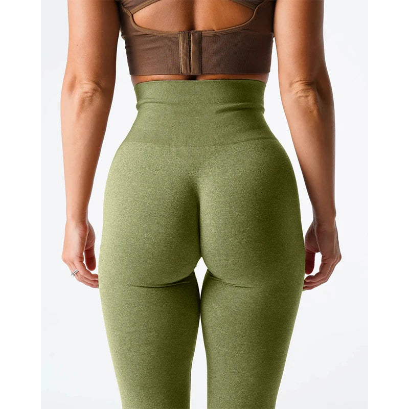 Seamless Scrunch Butt Leggings for Women – High-Waisted, Butt-Lifting Gym Fit