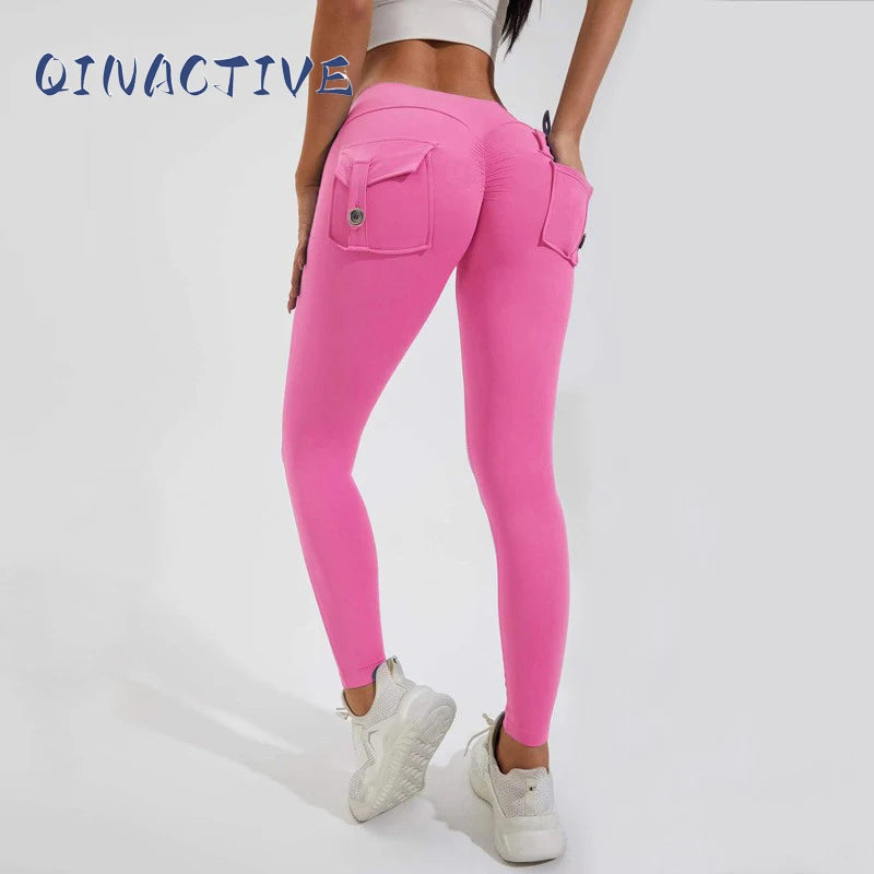 TikTok Viral Leggings for Women – High Waisted, Scrunch Butt, Gym-Ready with Pockets