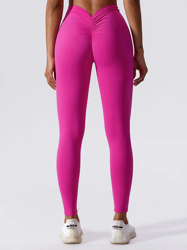 Women’s Scrunch Butt Lifting Leggings – High Waist Tummy Control Gym Pants