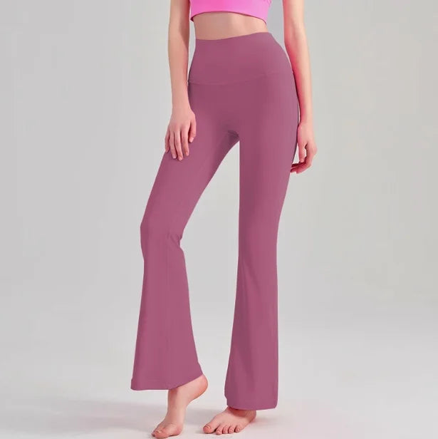 TikTok Viral Leggings – Naked Yoga Bootcut Pants for Women