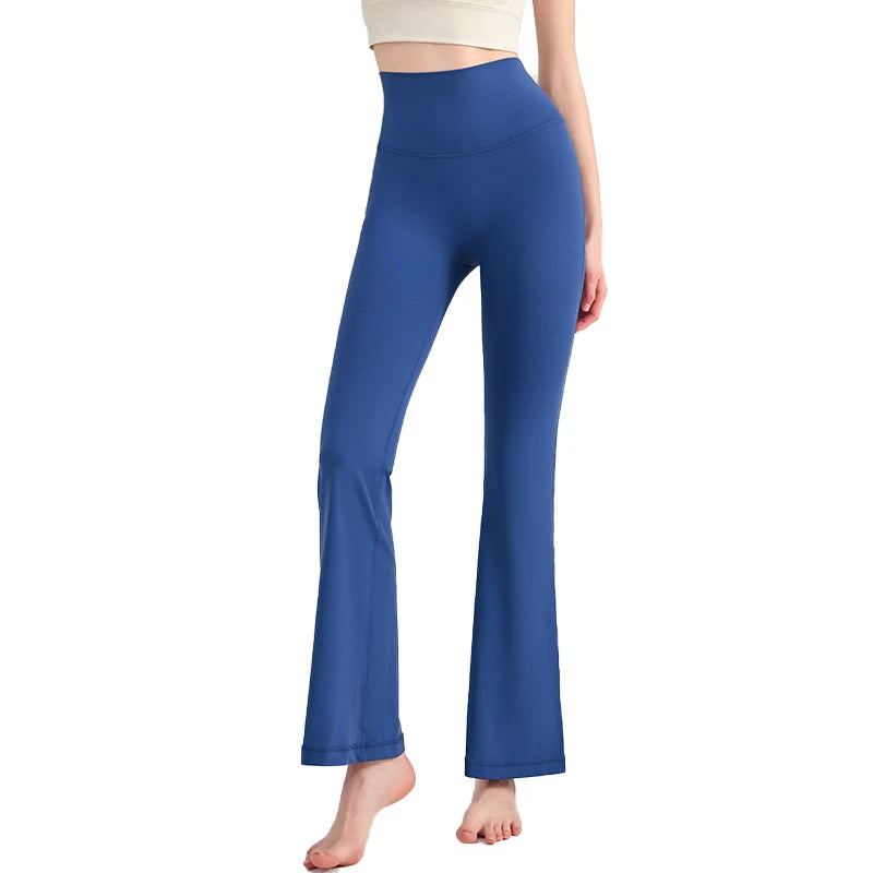 TikTok Viral Leggings – Naked Yoga Bootcut Pants for Women