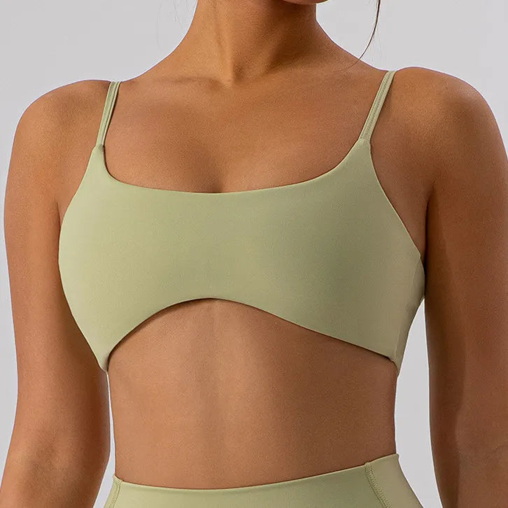 2PCS Women’s Yoga Set with Sport Bra and Mini Shorts - Ideal for Gym & Running