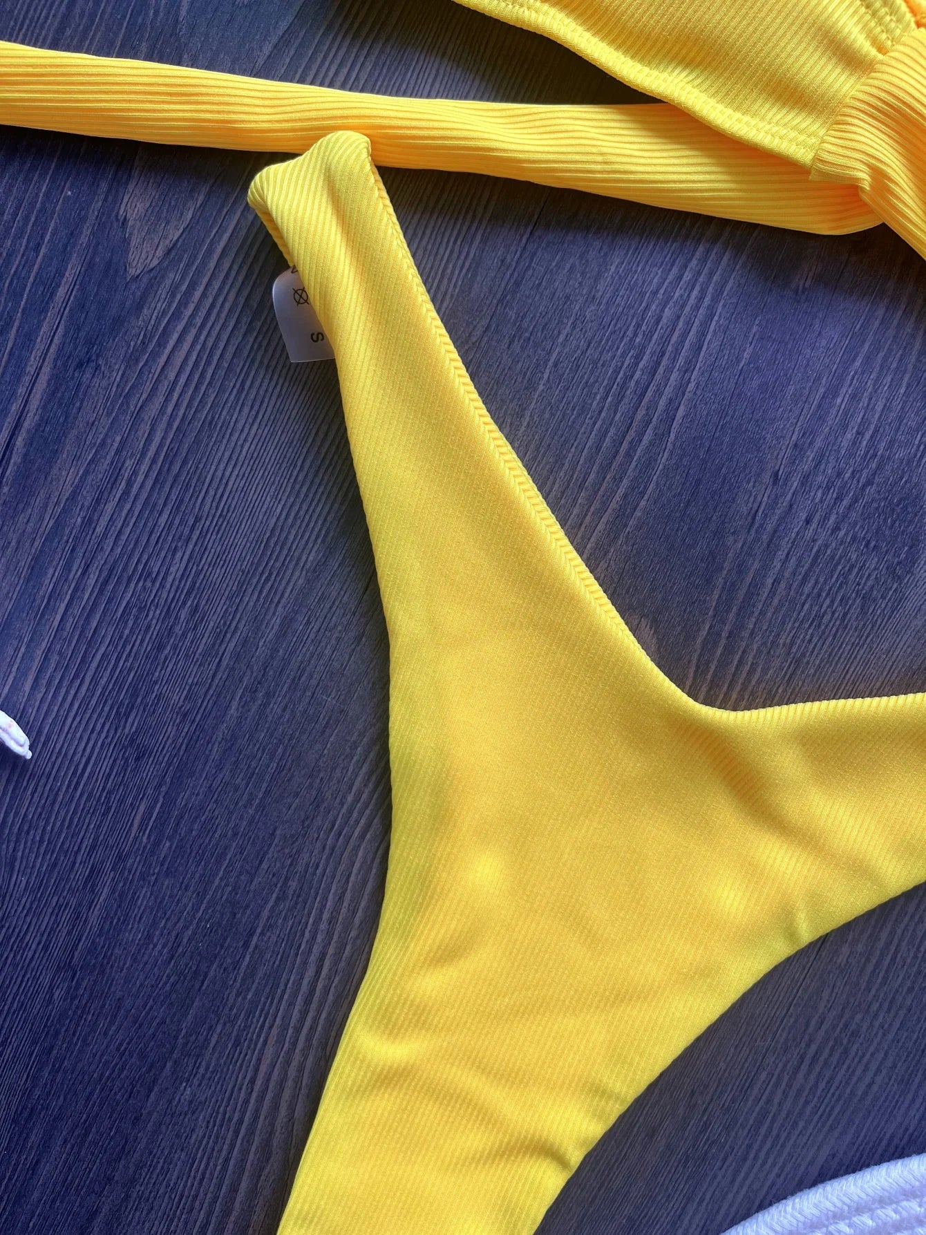 Sexy Bandeau Bikini Set – Brazilian Thong Two-Piece Swimwear