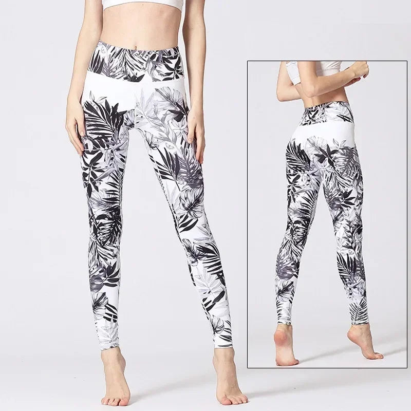 High Waist Tummy Control Yoga Leggings for Women