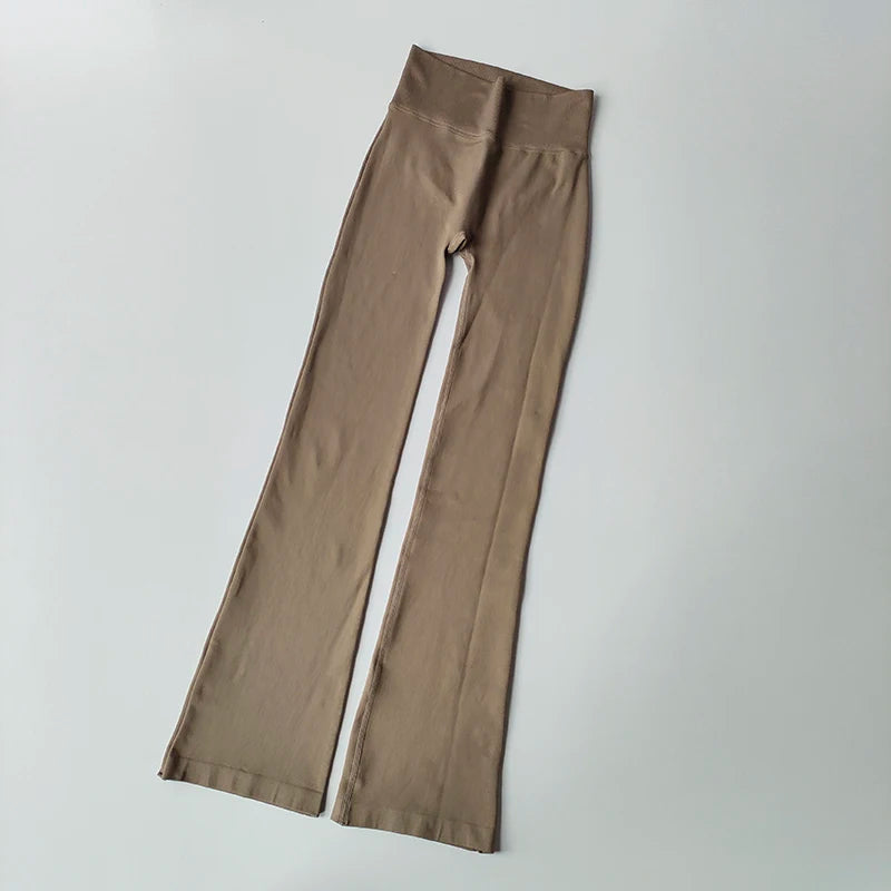 High Waisted TikTok Viral Leggings – Seamless Butt-Lifting Fitness Pants