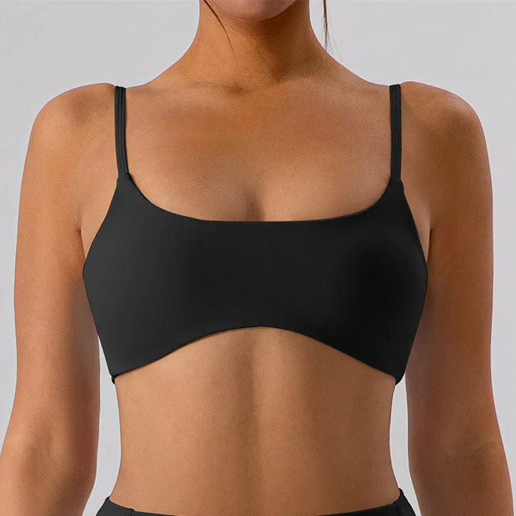 2PCS Women’s Yoga Set with Sport Bra and Mini Shorts - Ideal for Gym & Running