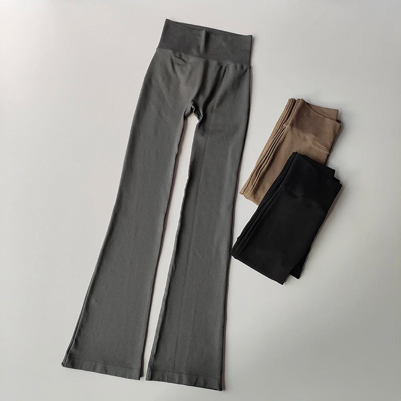 High Waisted TikTok Viral Leggings – Seamless Butt-Lifting Fitness Pants