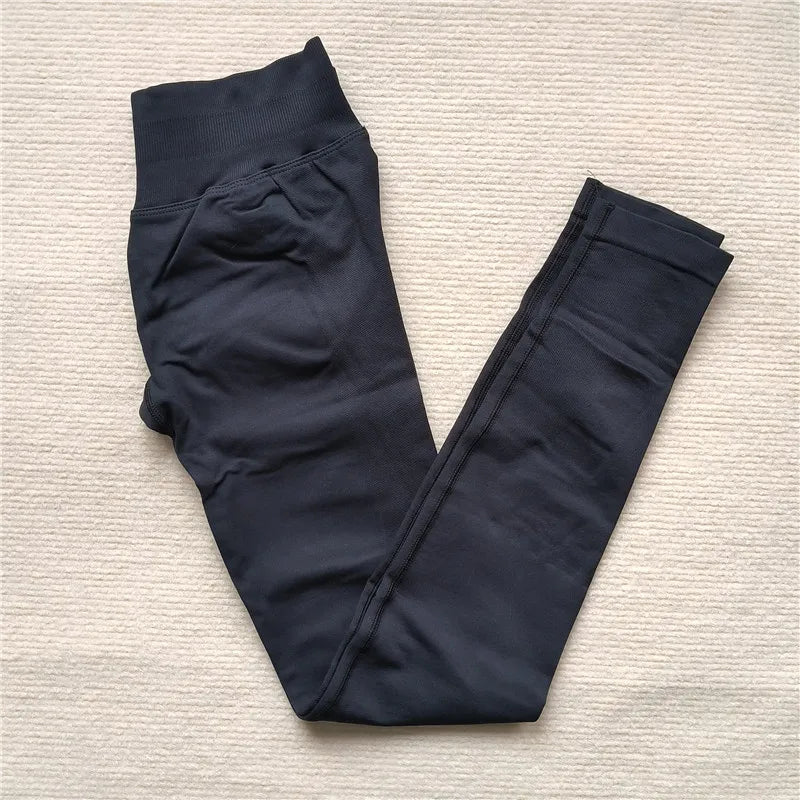 Seamless Sporty Leggings - High-Impact Tummy Control Yoga Pants