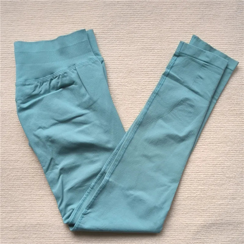 Seamless Sporty Leggings - High-Impact Tummy Control Yoga Pants