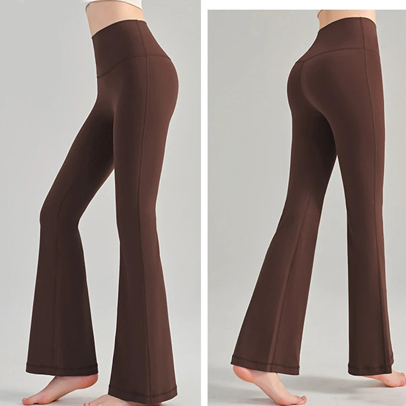 TikTok Viral Leggings – Naked Yoga Bootcut Pants for Women