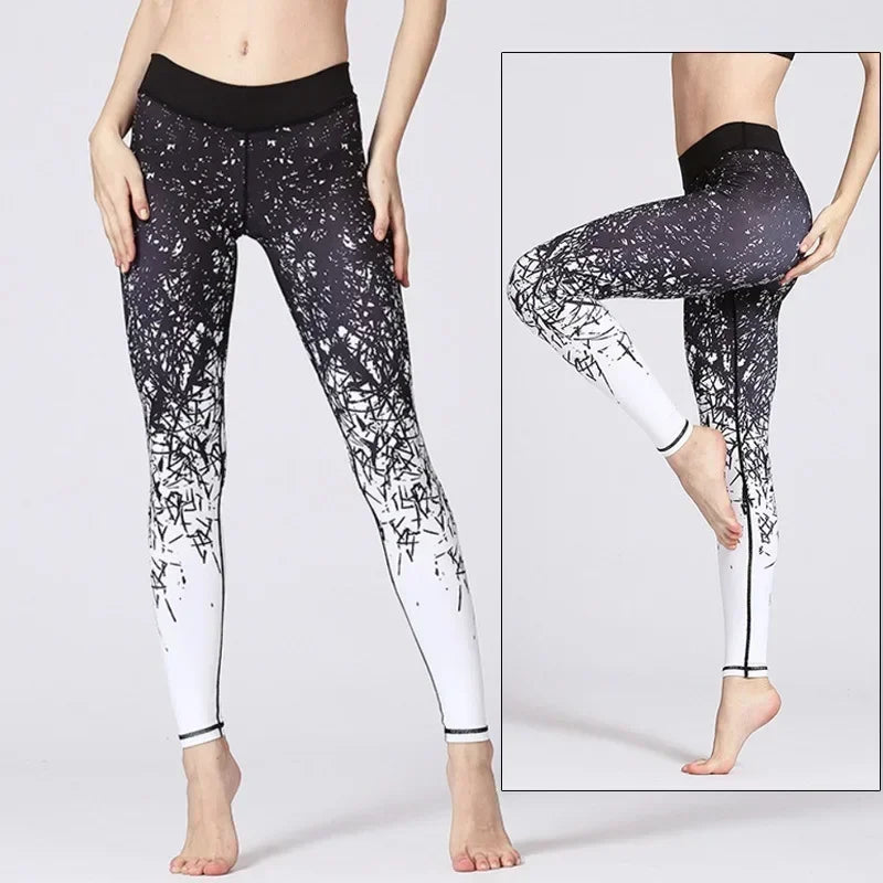 High Waist Tummy Control Yoga Leggings for Women