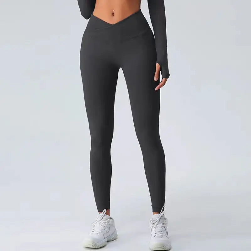 Women’s High-Waisted TikTok Viral Leggings – Sculpting, Stylish & Comfy