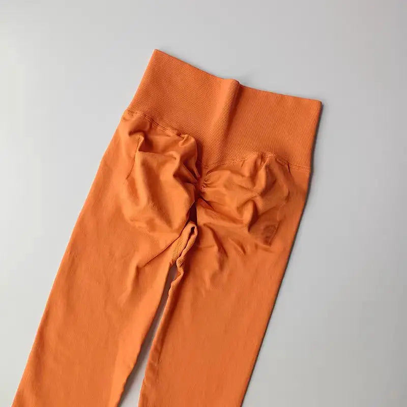 High Waist Butt Lifting Yoga Leggings for Women – Seamless, Tummy Control, Push Up, Squat-Proof Gym Pants