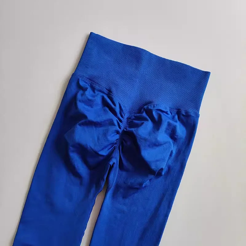 High Waist Butt Lifting Yoga Leggings for Women – Seamless, Tummy Control, Push Up, Squat-Proof Gym Pants