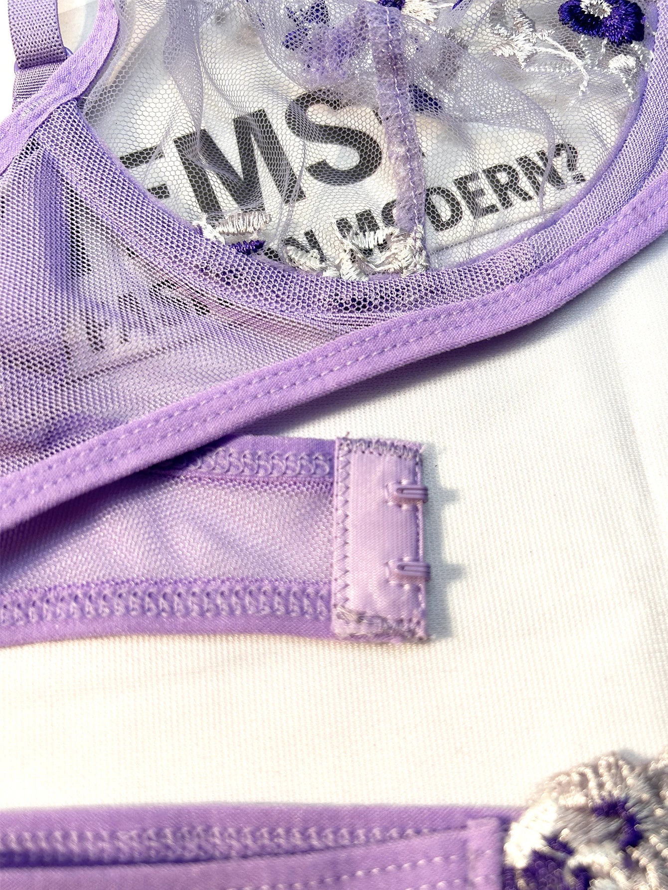 Purple Lace Lingerie Set - Sexy & Comfortable Women's Intimates