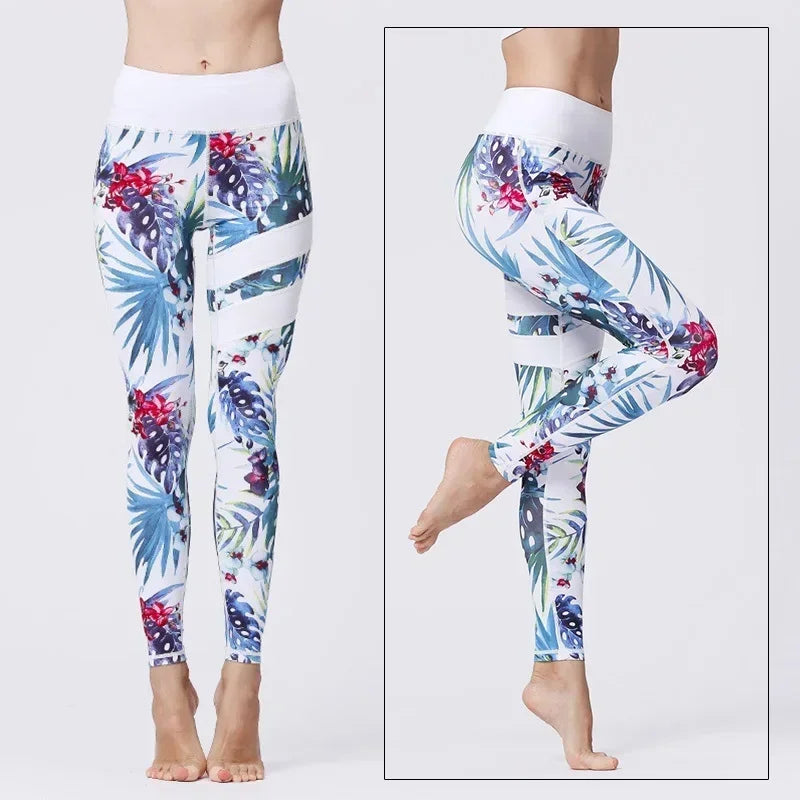 High Waist Tummy Control Yoga Leggings for Women