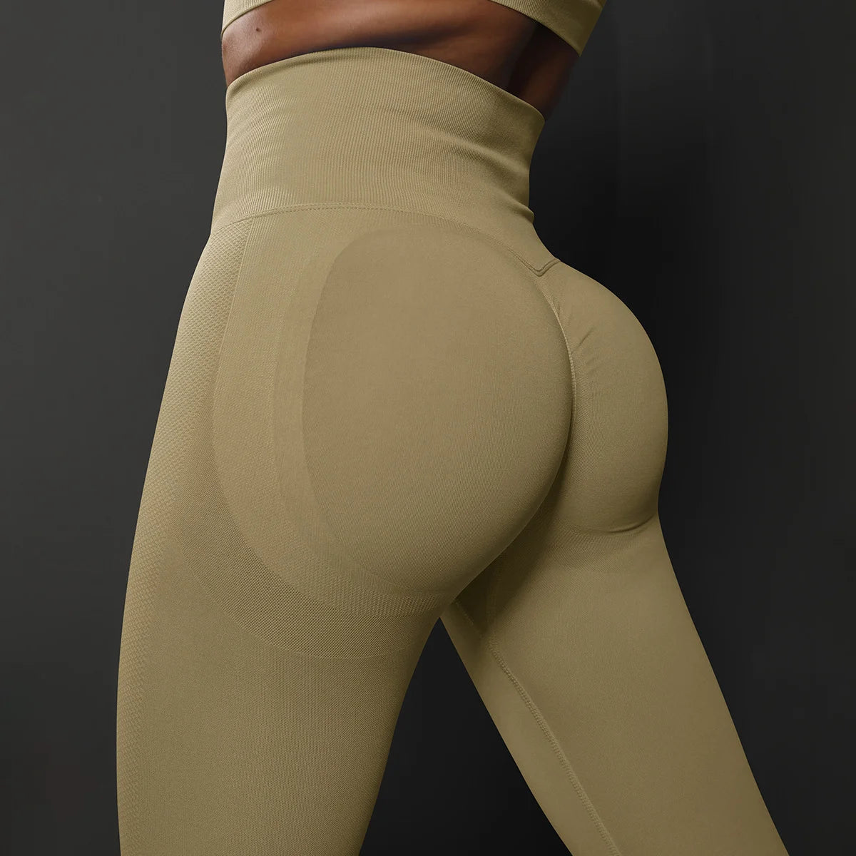 High Waist Butt Lifting Yoga Leggings for Women – Seamless, Tummy Control, Push Up, Squat-Proof Gym Pants