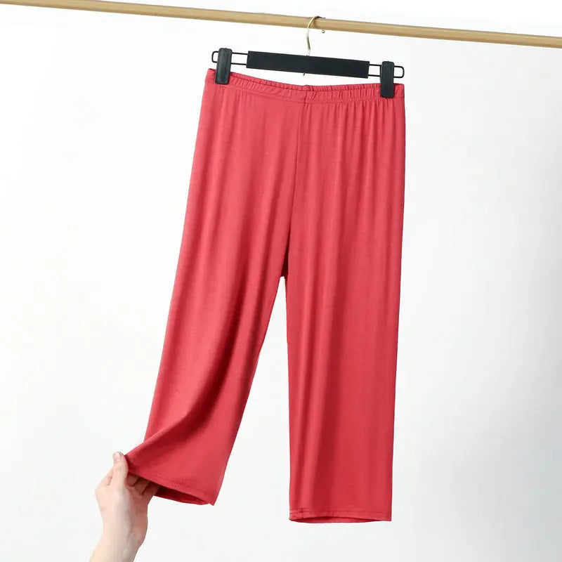 TikTok Viral Leggings – Calf Length, High Waist, Plus Size Comfort (XL–8XL)