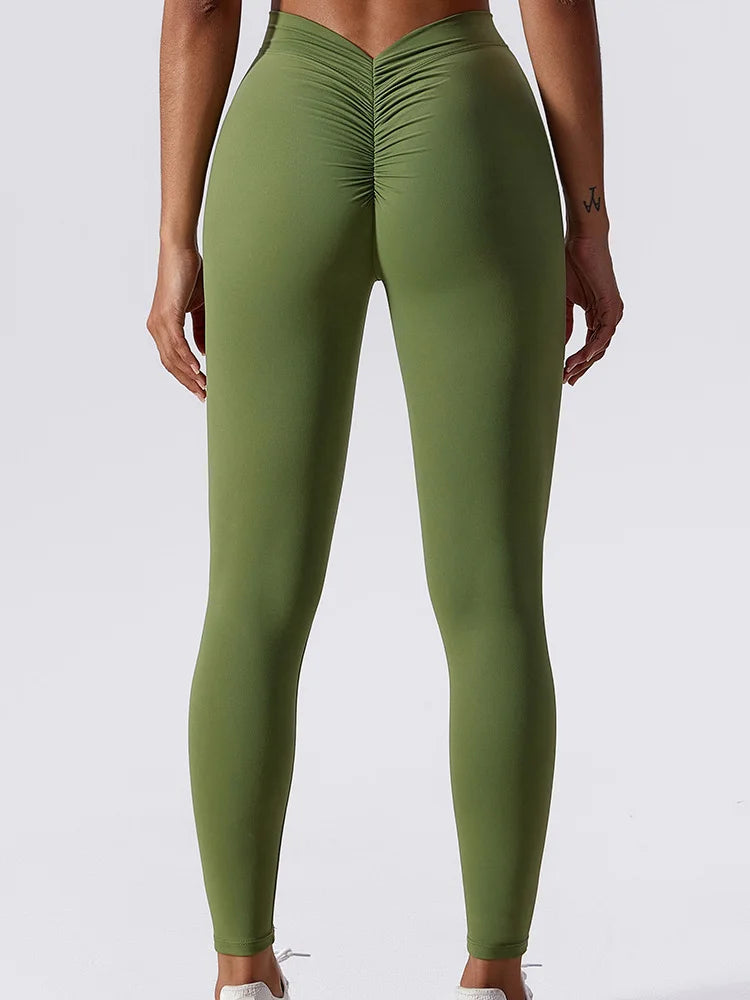 Women’s Scrunch Butt Lifting Leggings – High Waist Tummy Control Gym Pants