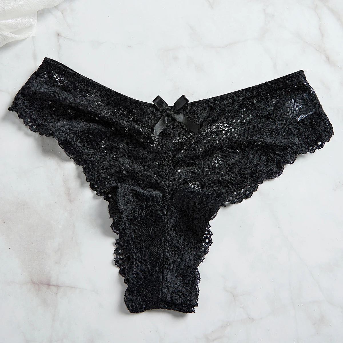 Women’s Lace Lingerie Set – Sexy Bra, Thong & Garter Sleepwear for Women
