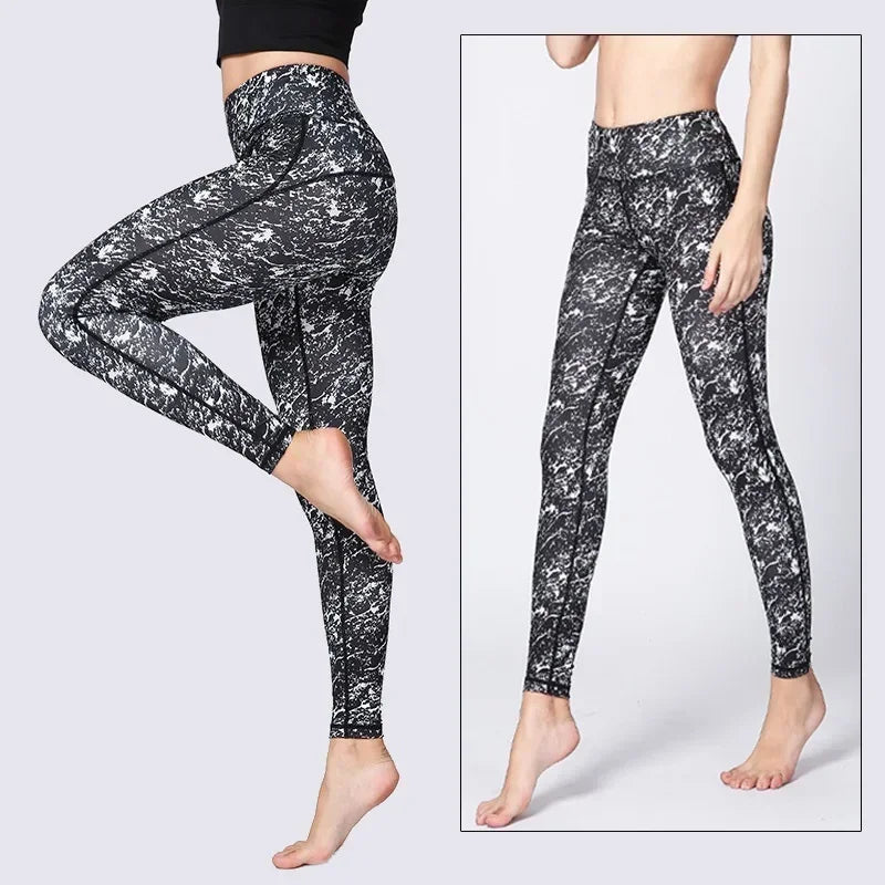 High Waist Tummy Control Yoga Leggings for Women