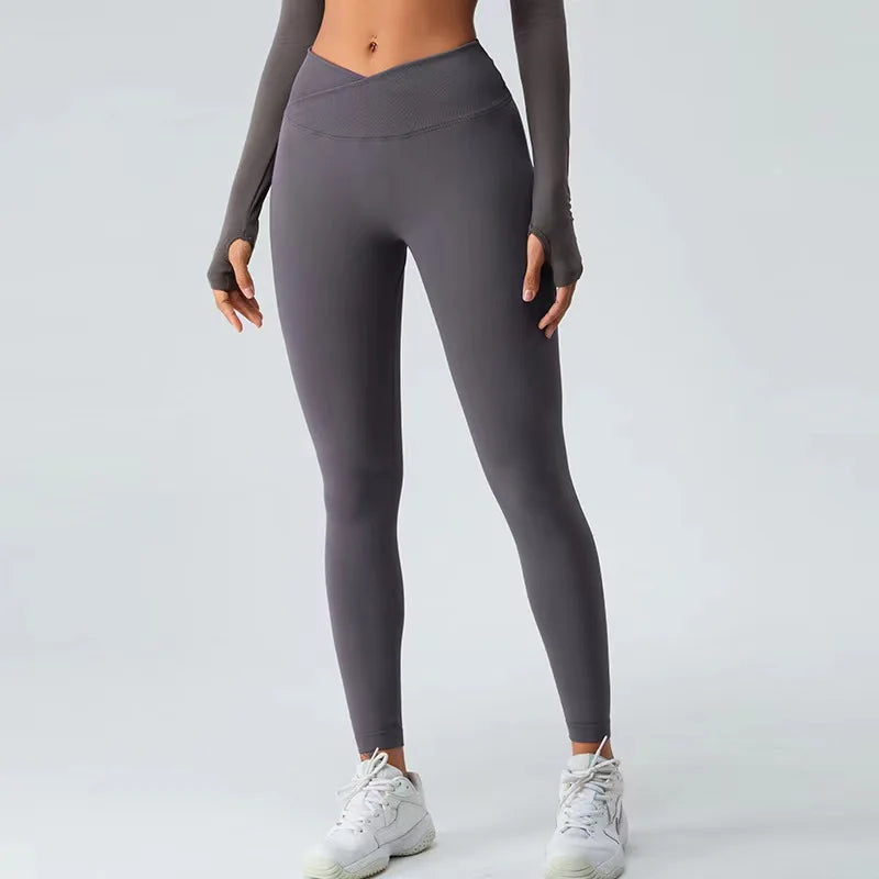 Women’s High-Waisted TikTok Viral Leggings – Sculpting, Stylish & Comfy