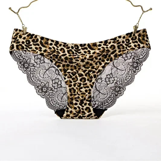 Women's Lace Panties Seamless Cotton Breathable Briefs