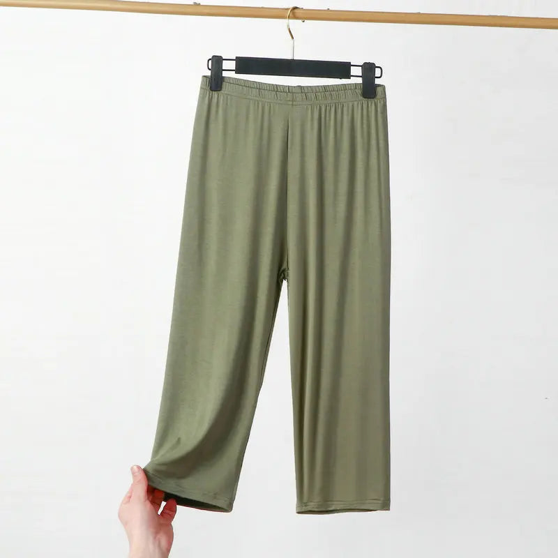 TikTok Viral Leggings – Calf Length, High Waist, Plus Size Comfort (XL–8XL)