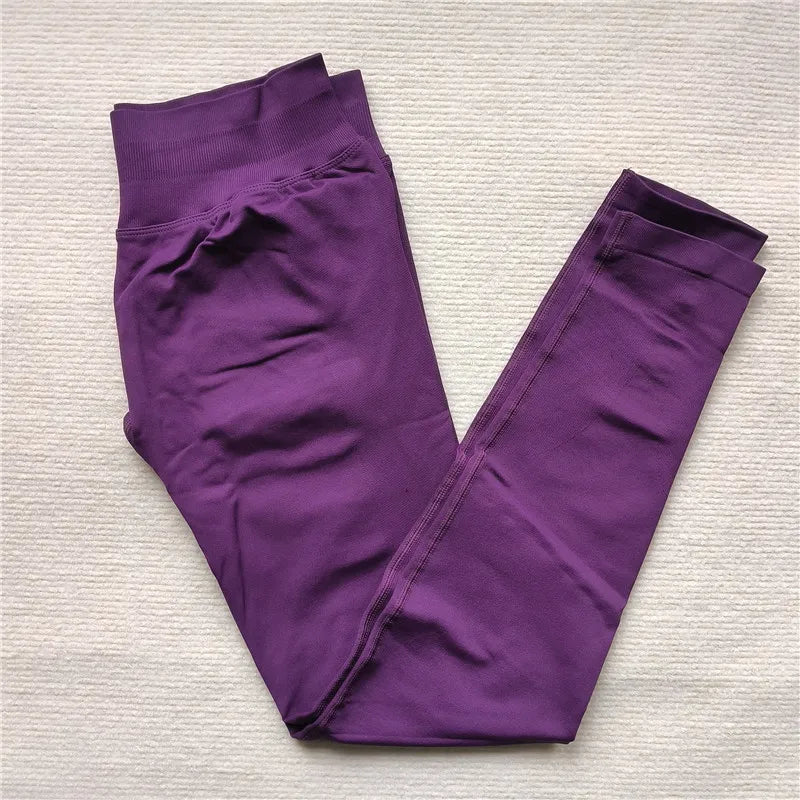 Seamless Sporty Leggings - High-Impact Tummy Control Yoga Pants