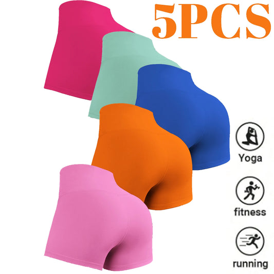 14 Colors Women’s High Waisted Swim Shorts – Tummy Control & Workout Fit