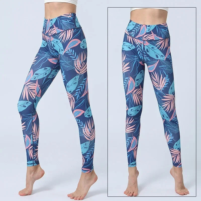 High Waist Tummy Control Yoga Leggings for Women