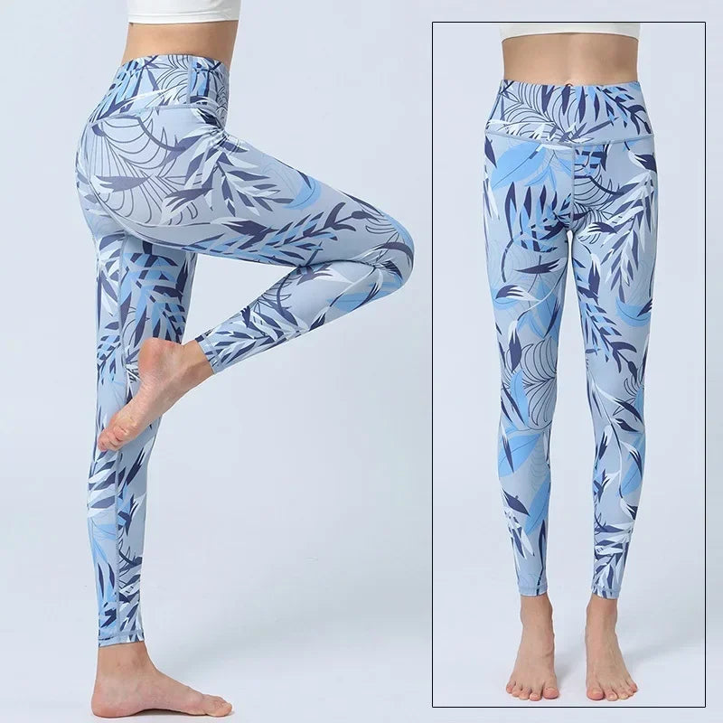 High Waist Tummy Control Yoga Leggings for Women
