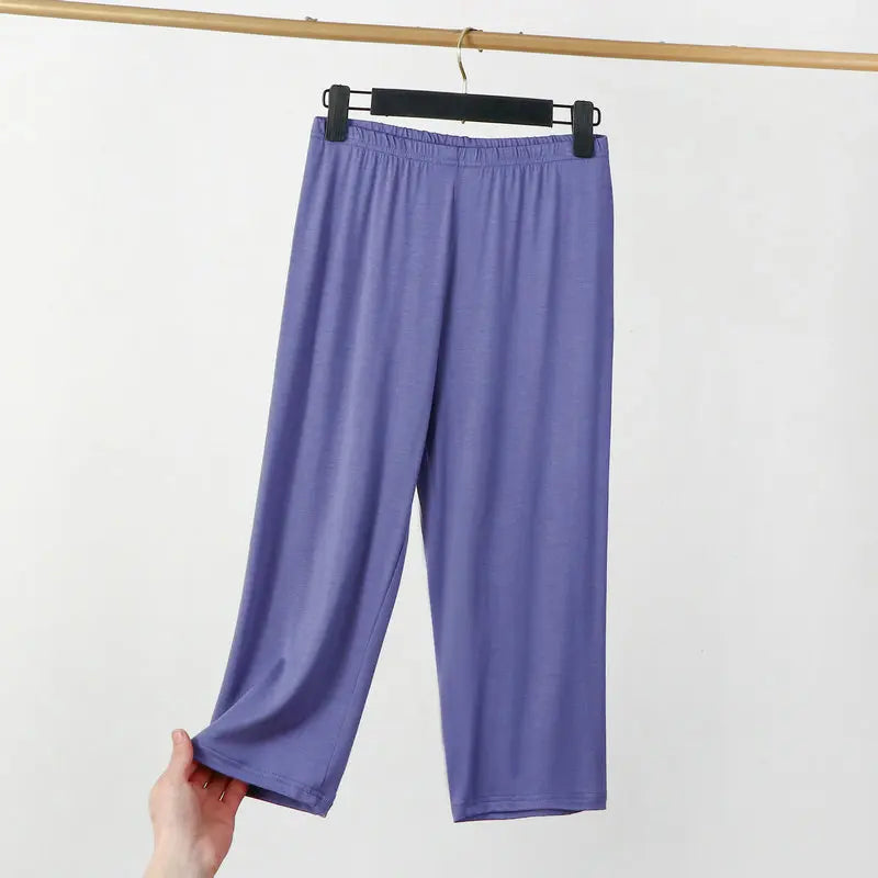 TikTok Viral Leggings – Calf Length, High Waist, Plus Size Comfort (XL–8XL)
