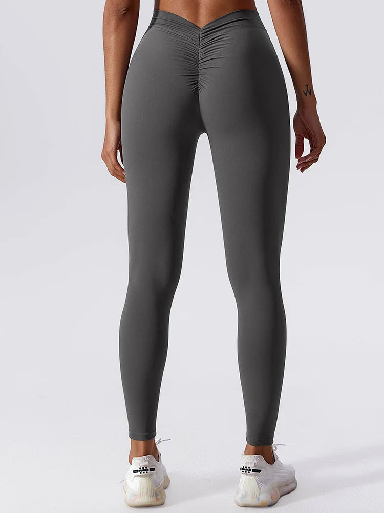 Women’s Scrunch Butt Lifting Leggings – High Waist Tummy Control Gym Pants
