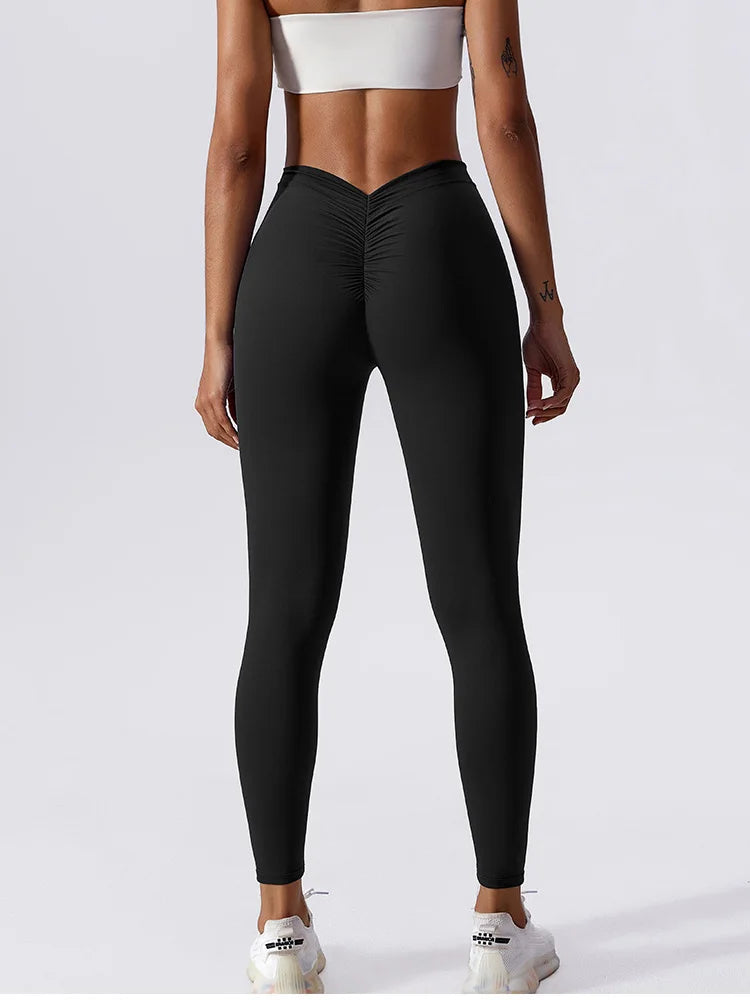 Women’s Scrunch Butt Lifting Leggings – High Waist Tummy Control Gym Pants