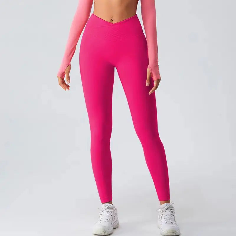 Women’s High-Waisted TikTok Viral Leggings – Sculpting, Stylish & Comfy