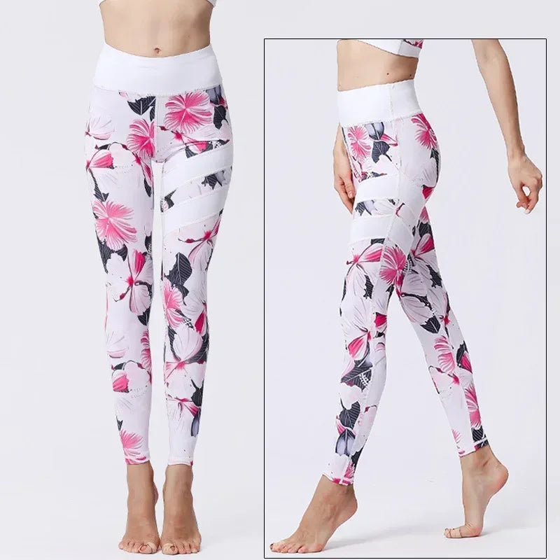 High Waist Tummy Control Yoga Leggings for Women