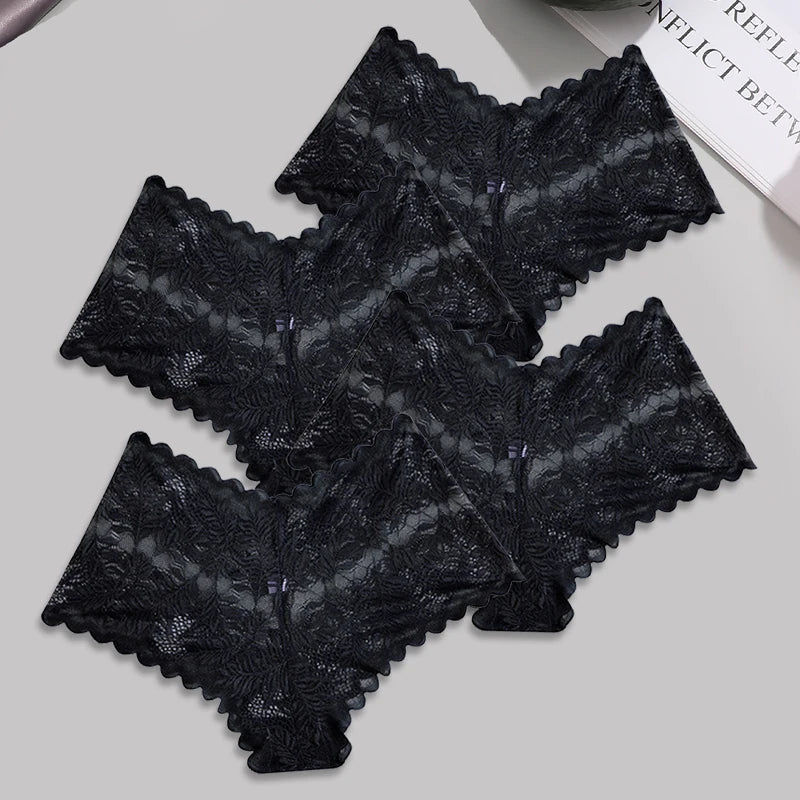Sexy Lace Floral Boyshorts for Women - Comfortable & Breathable