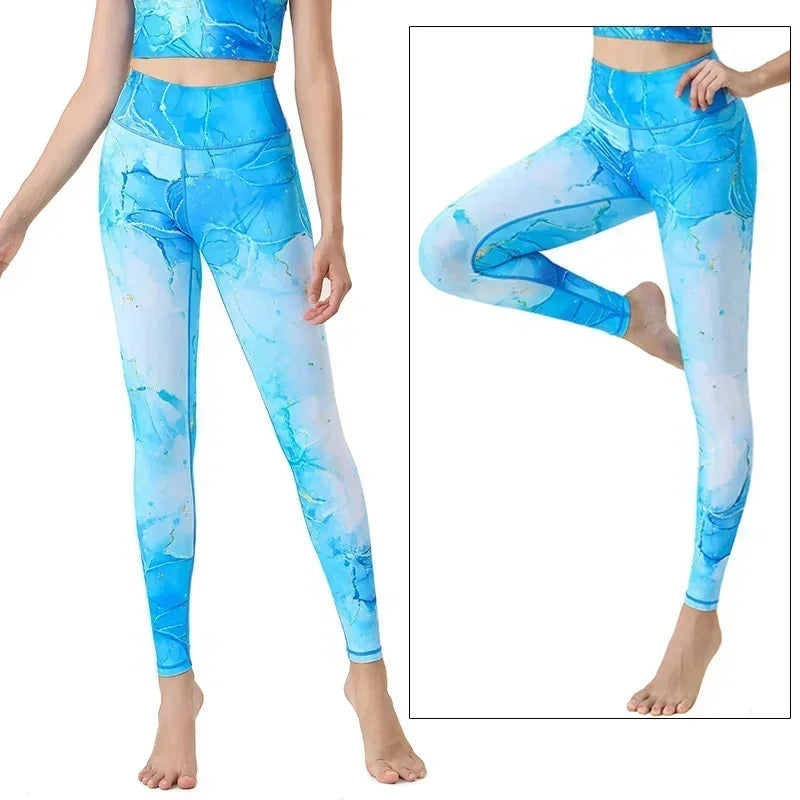 High Waist Tummy Control Yoga Leggings for Women