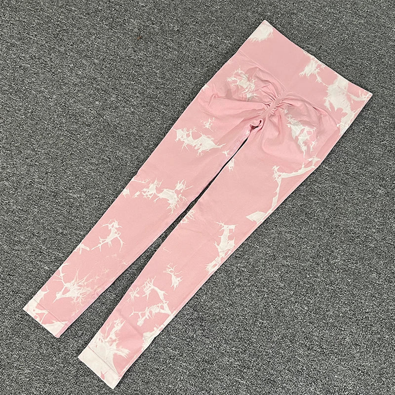 High-Waisted Seamless Scrunch Butt Leggings for Women