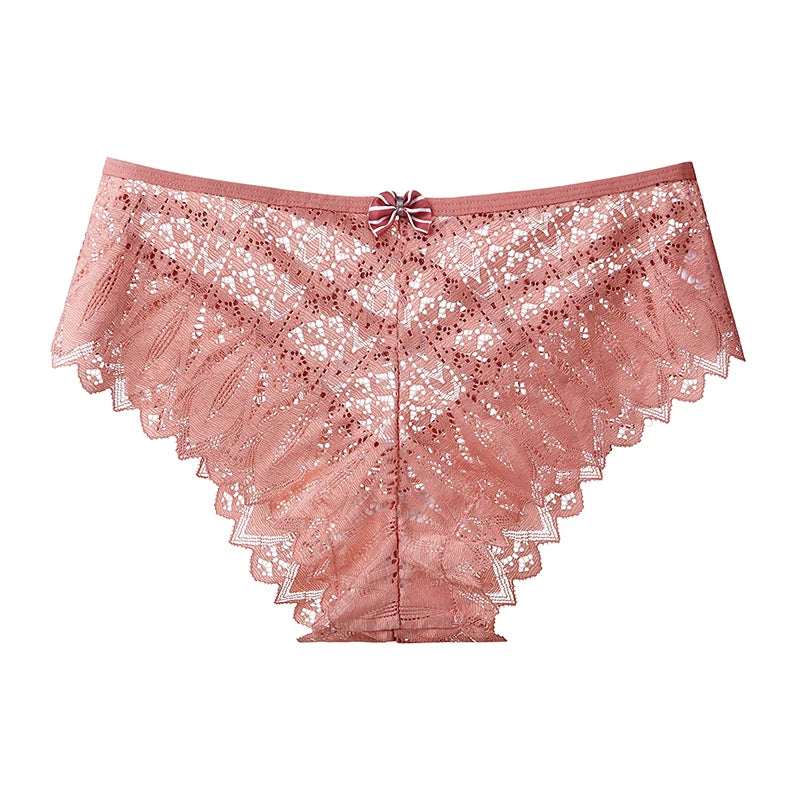 Sexy Lace Panties for Women – Breathable, Comfortable, and Stylish Briefs