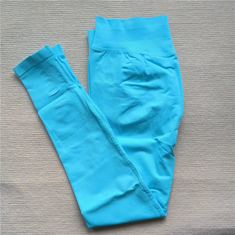 Seamless Sporty Leggings - High-Impact Tummy Control Yoga Pants