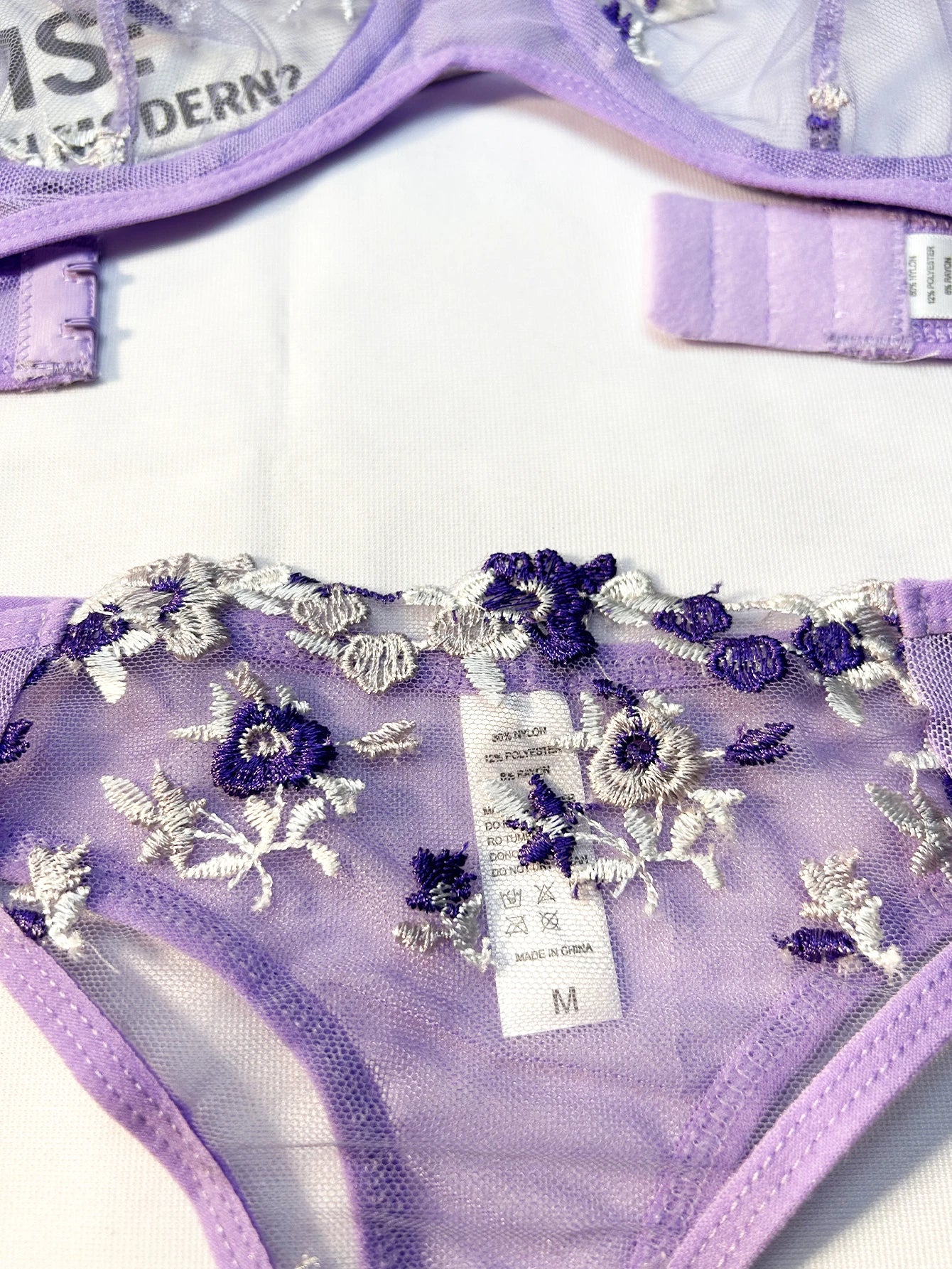 Purple Lace Lingerie Set - Sexy & Comfortable Women's Intimates
