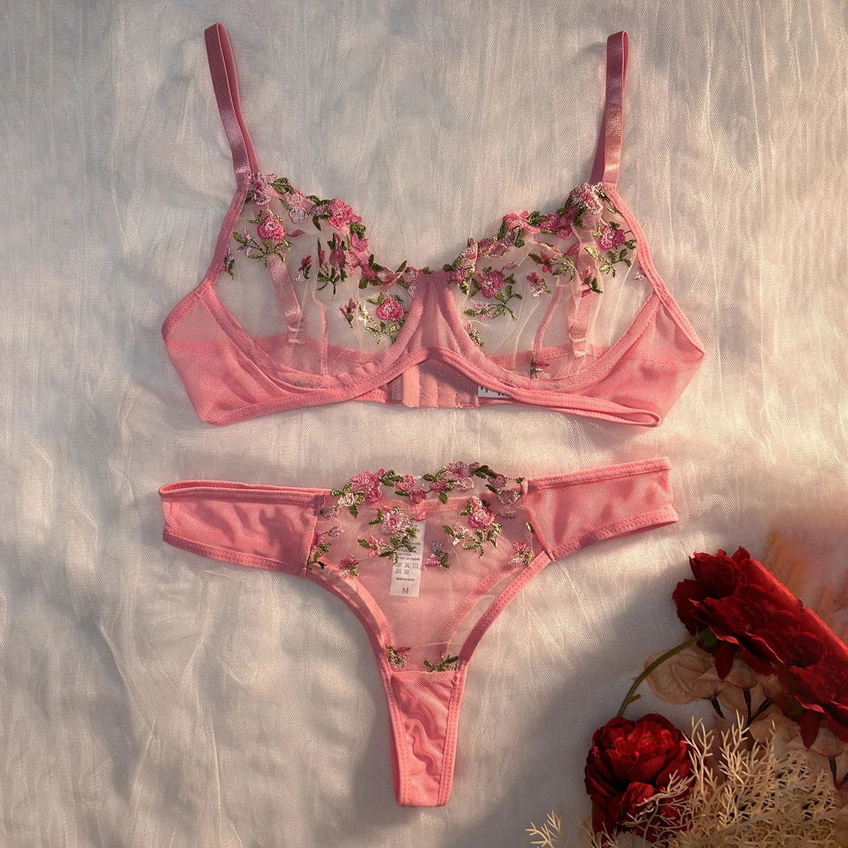 Purple Lace Lingerie Set - Sexy & Comfortable Women's Intimates
