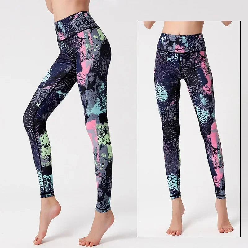 High Waist Tummy Control Yoga Leggings for Women