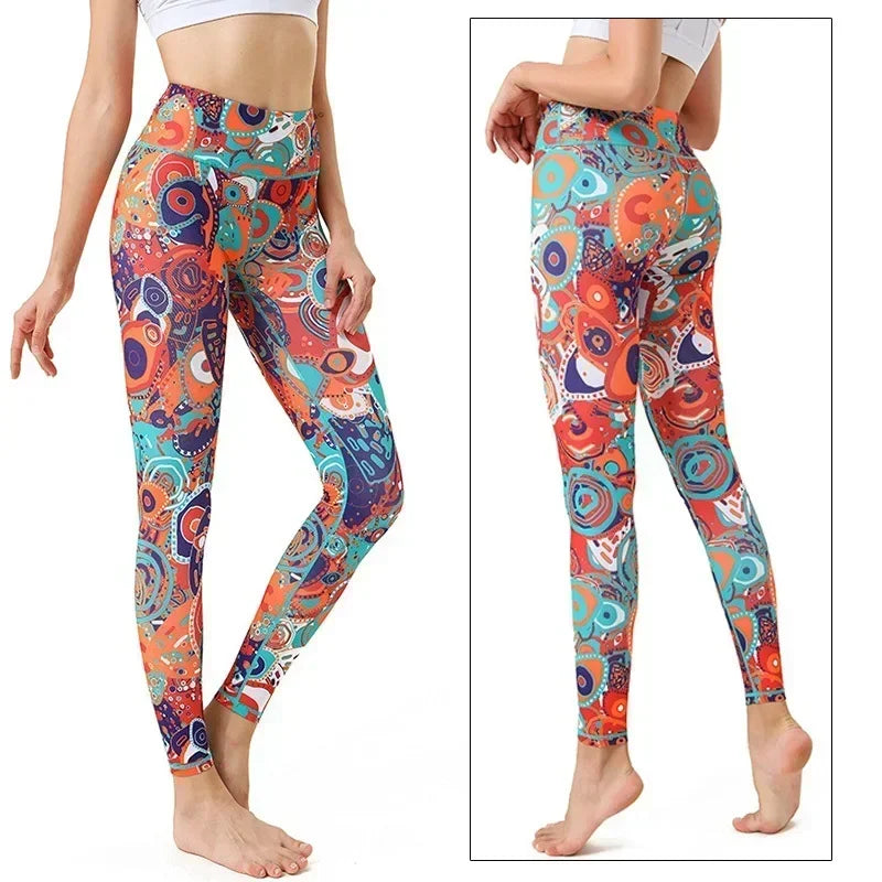 High Waist Tummy Control Yoga Leggings for Women