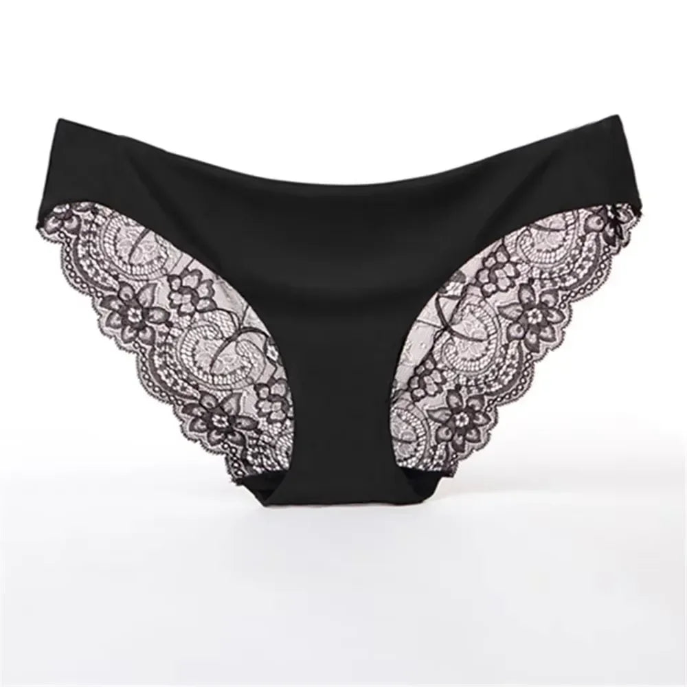 Women's Lace Panties Seamless Cotton Breathable Briefs